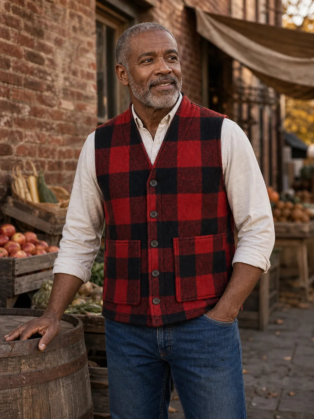 Le Gilet Fern en Anthracite