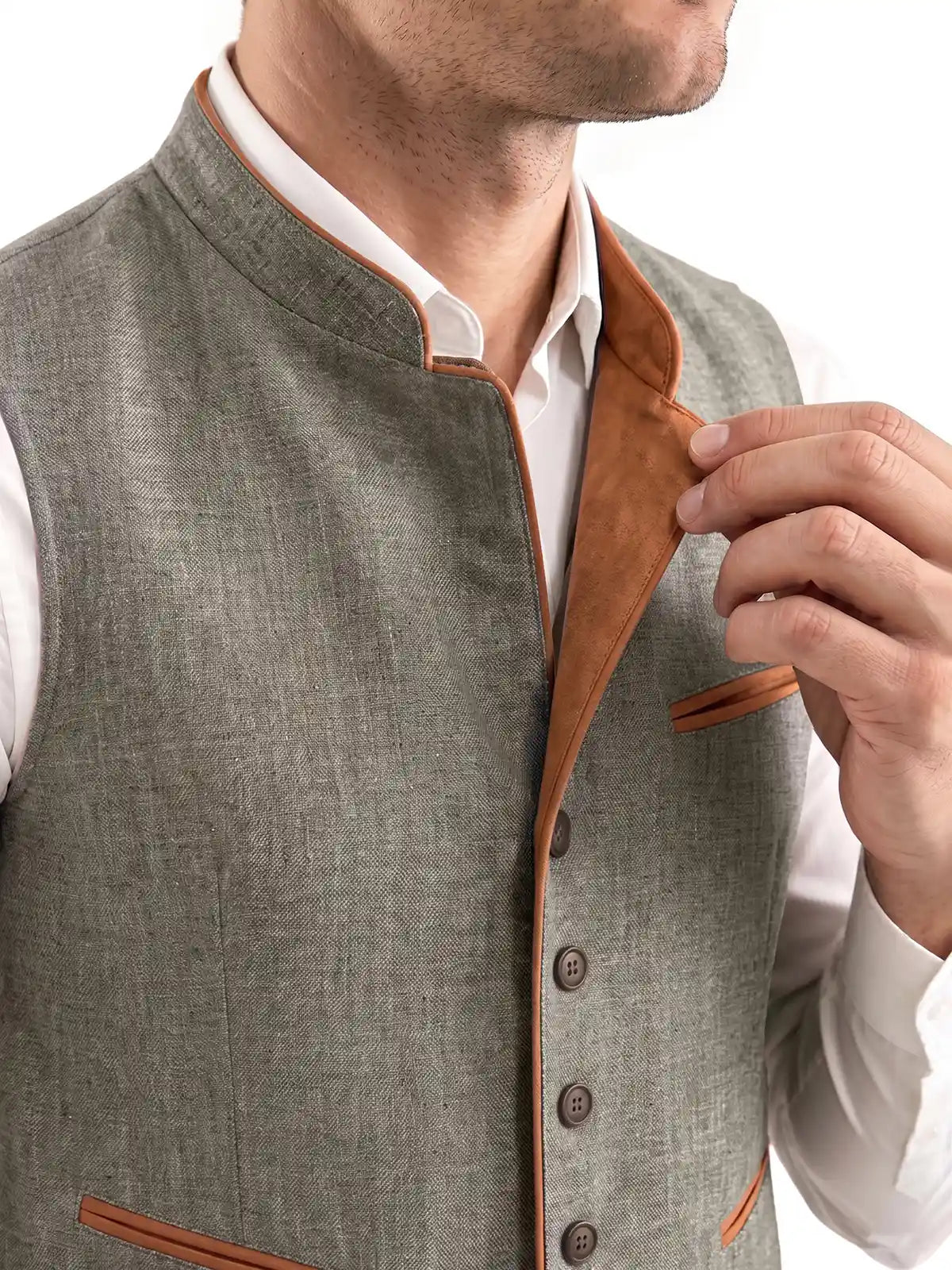 The Riverstone Waistcoat in Grey
