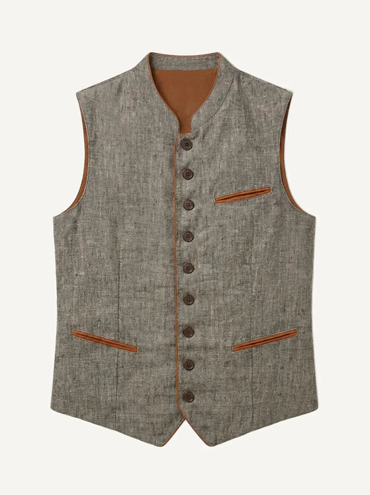 The Riverstone Waistcoat in Grey