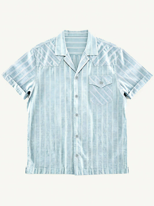 La chemise Rivage bleu clair