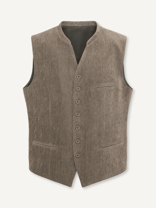 The Slate Vest in Earth-Tone