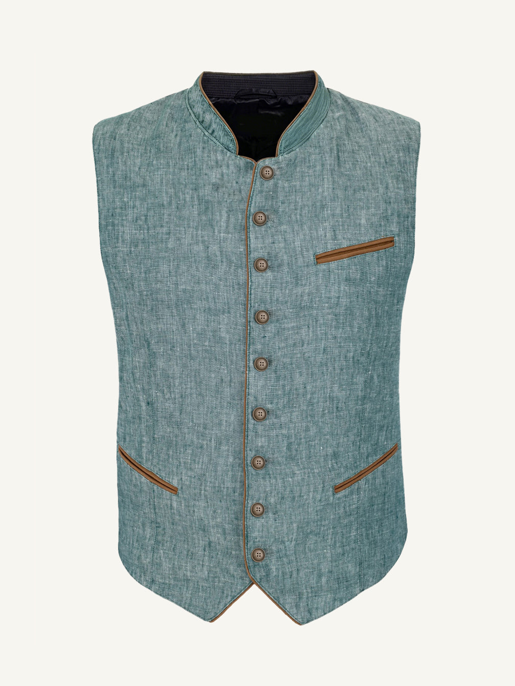 The Glacier Waistcoat in Alpine Lake