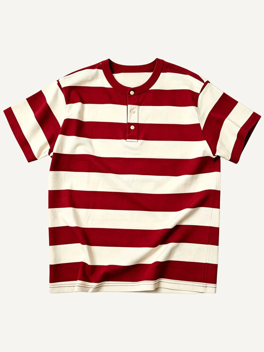 The Sailor Stripe Tee in Red Stripe