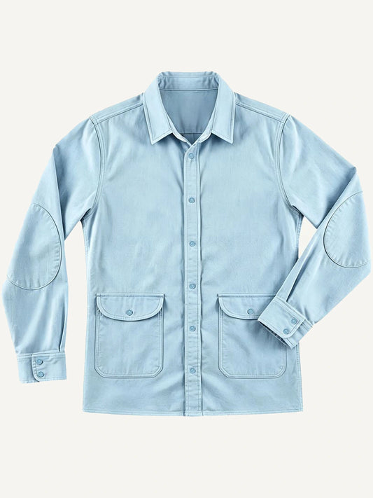 The Holiday Chore Jacket in Sky Blue