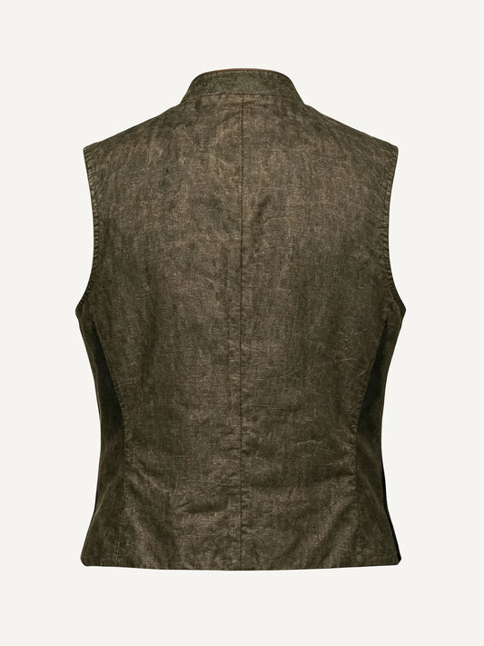 Le gilet Alder Vert olive