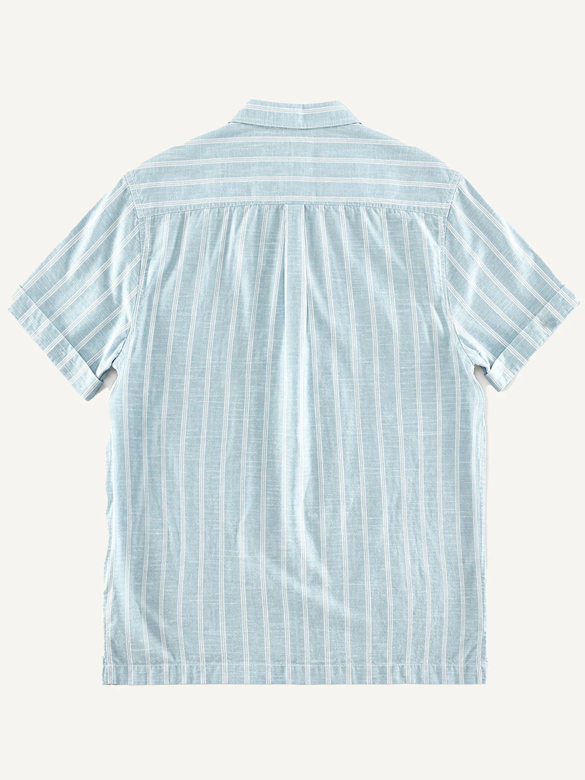 The Rivage Shirt in Light Blue Stripe