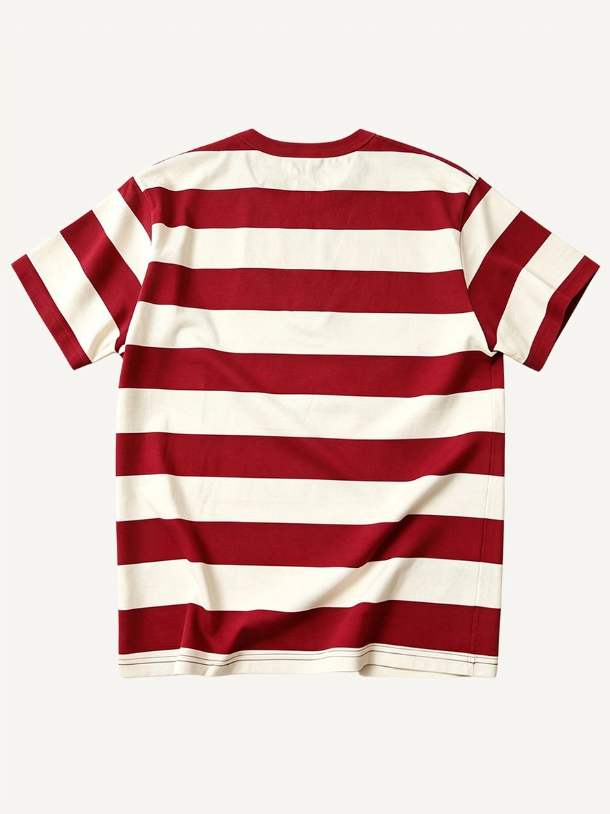 The Sailor Stripe Tee in Red Stripe