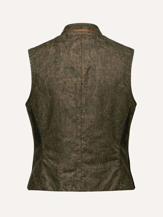 Le gilet Alder Vert olive
