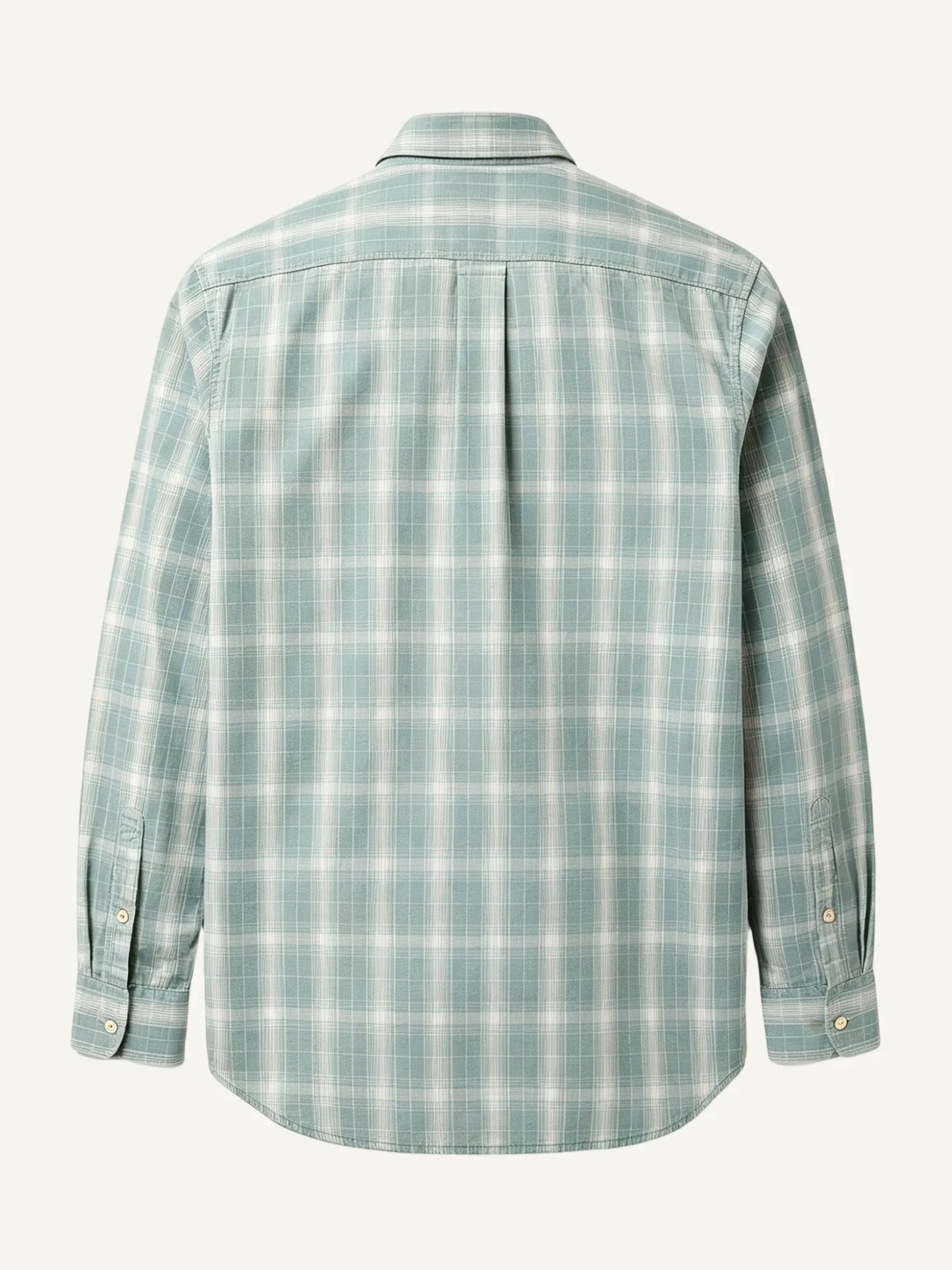 The Tidal Shirt in Driftwood Plaid