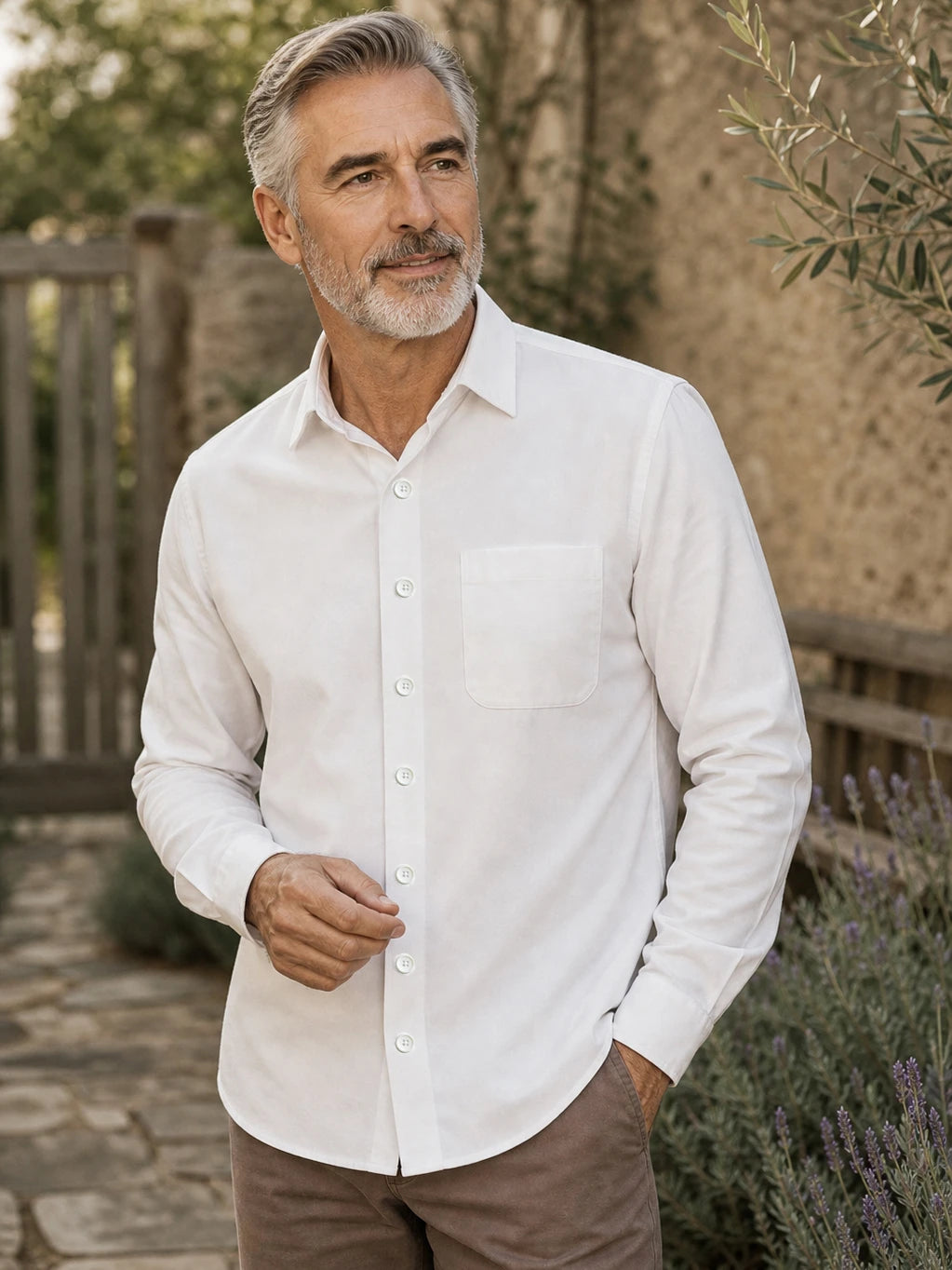 The Cove Classic Shirt in White