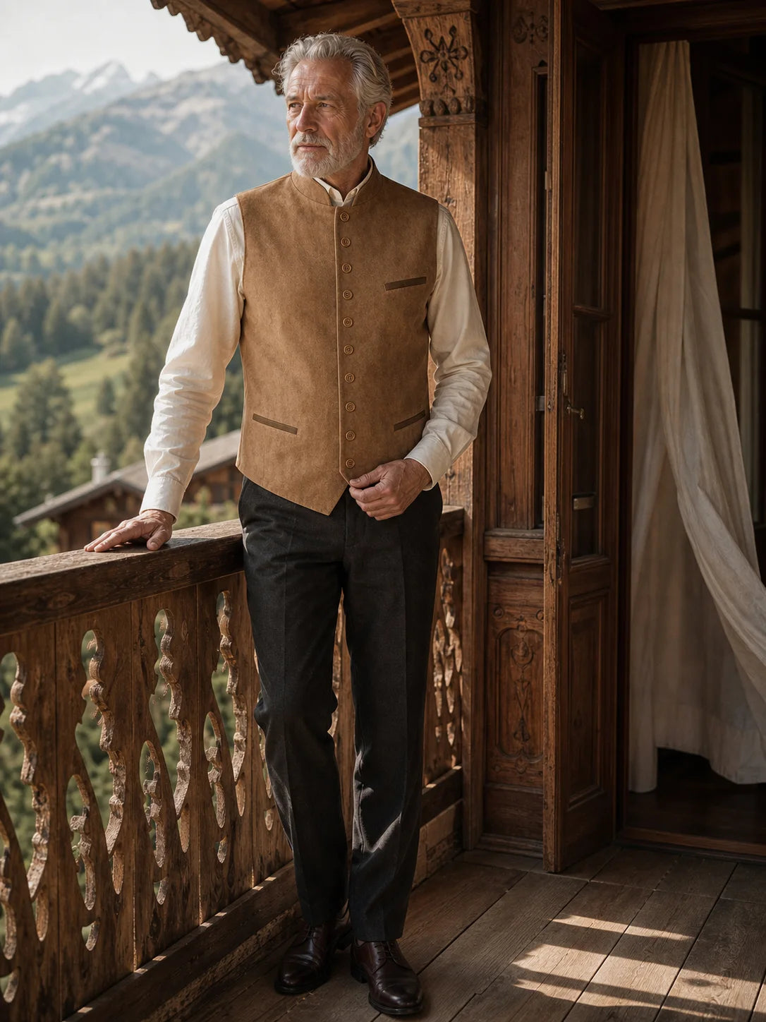 Le Gilet Fern en Anthracite
