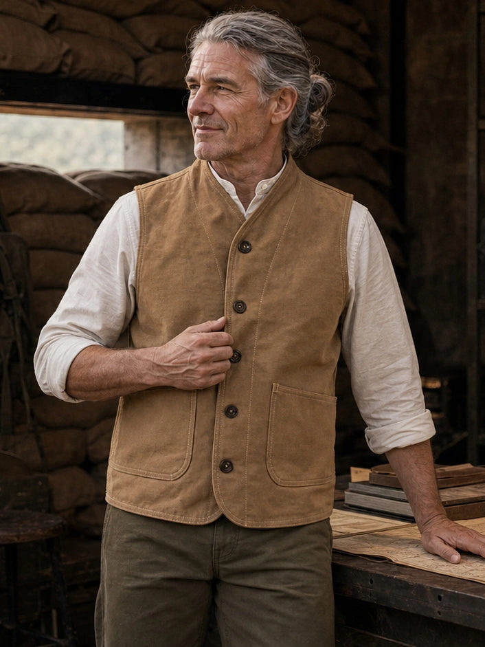Le Gilet Fern en Anthracite
