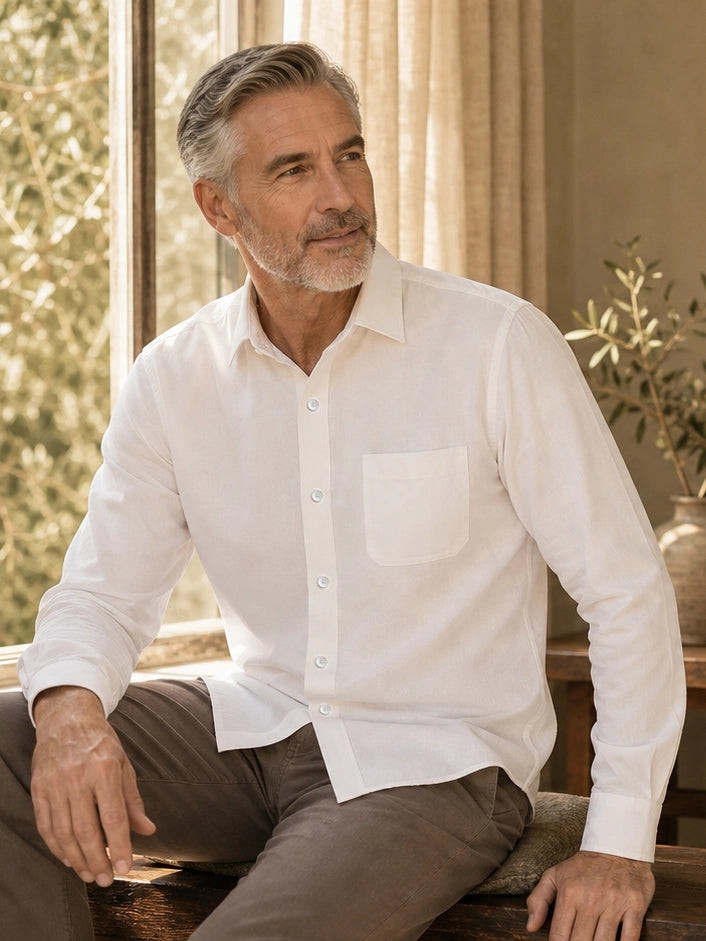 The Cove Classic Shirt in White