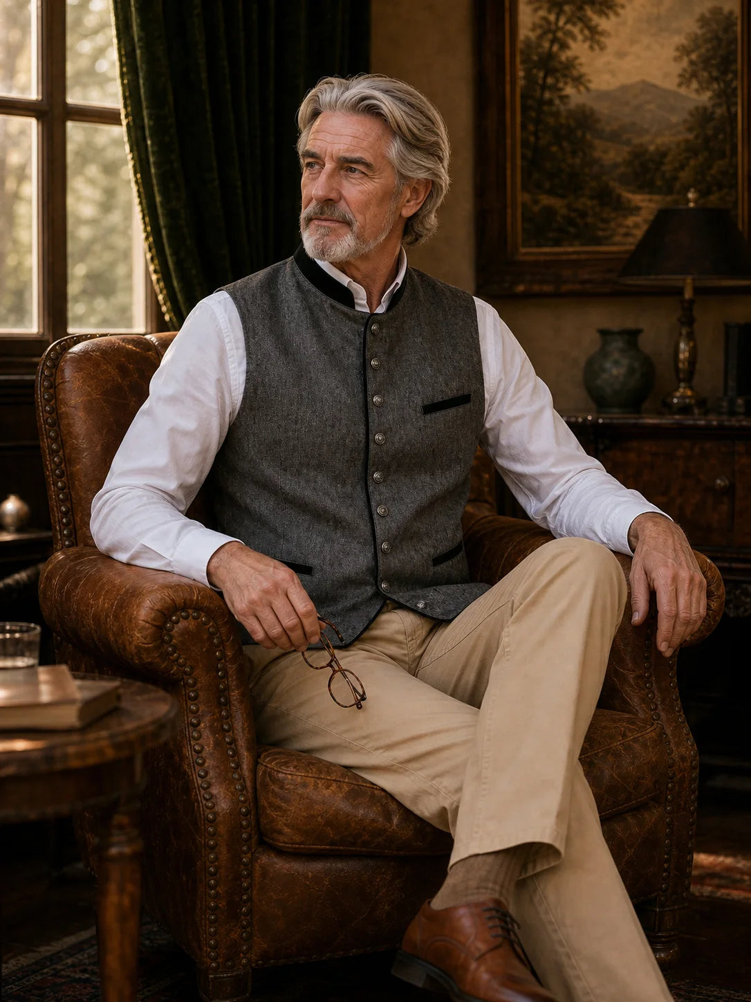 The Vale Vest in Anthracite