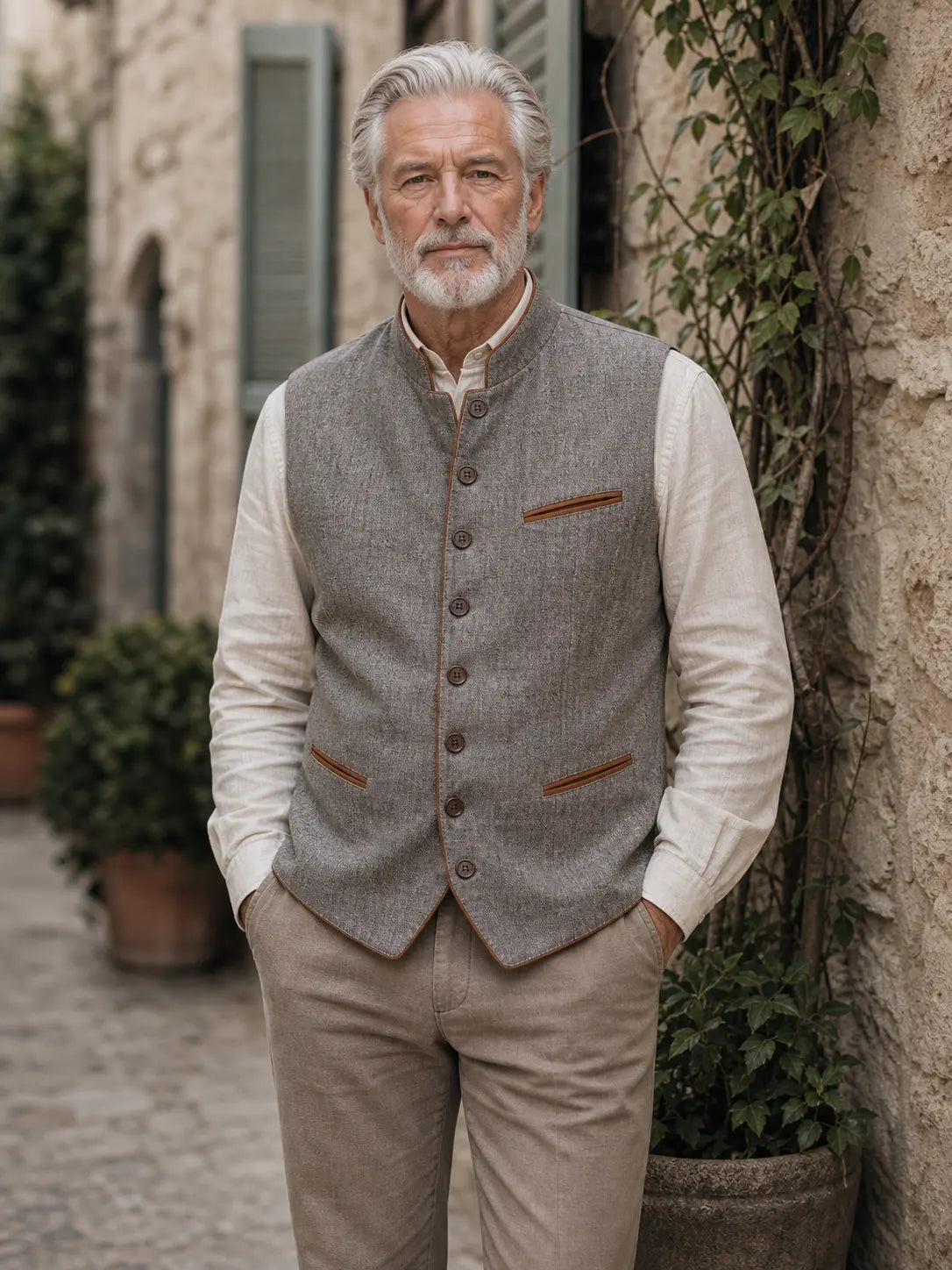 Le Gilet Fern en Anthracite