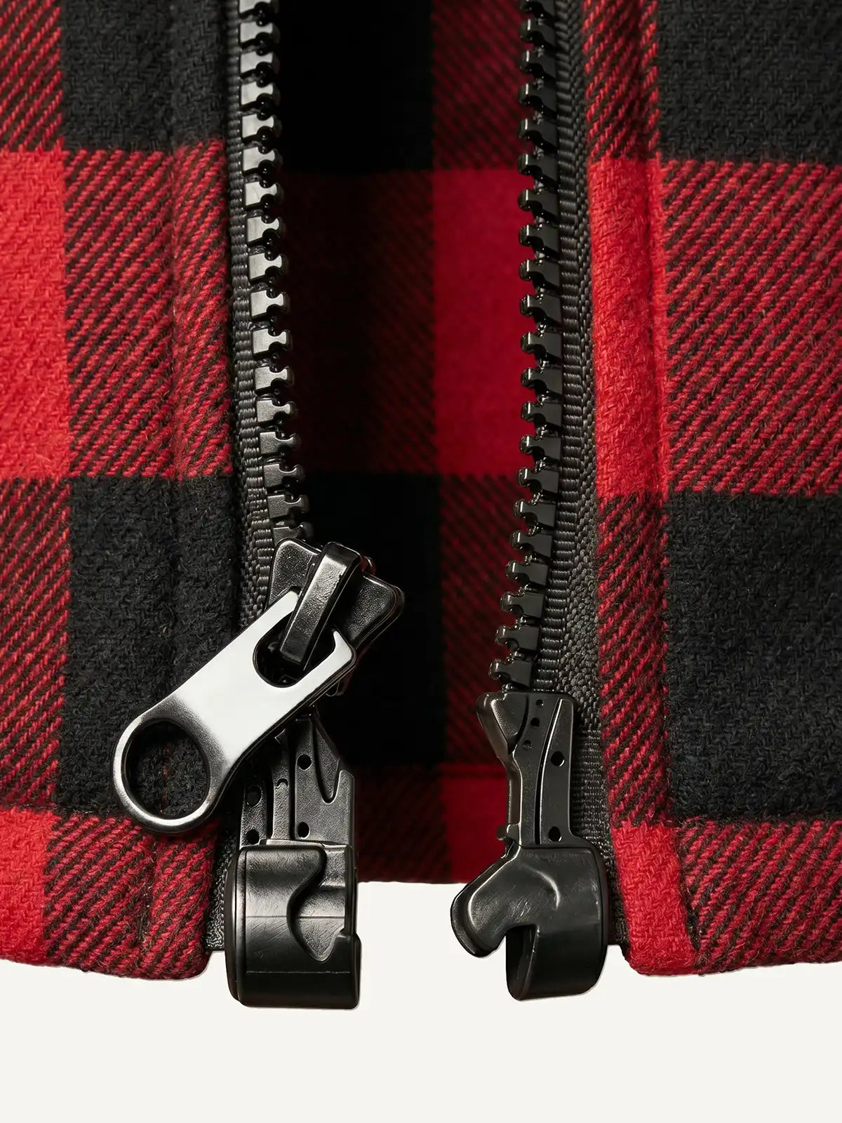 The Lodge Jacket in Red / Black Plaid