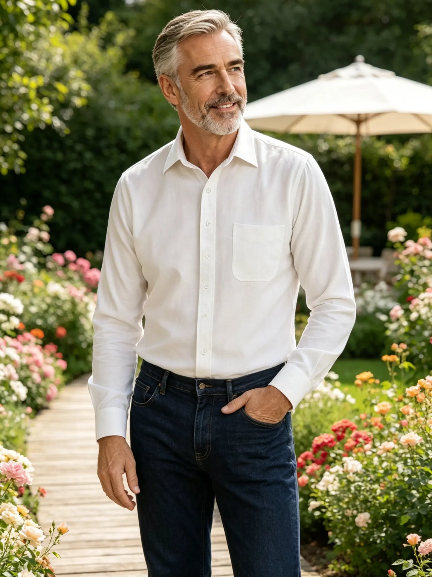 The Cove Classic Shirt in White
