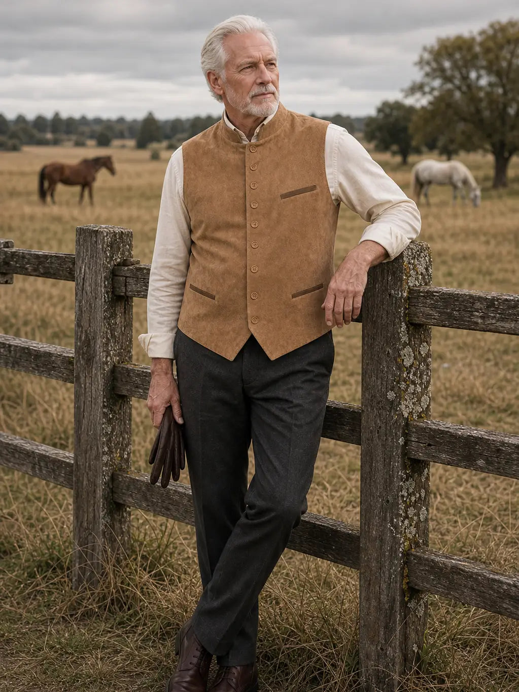 Le Gilet Fern en Anthracite