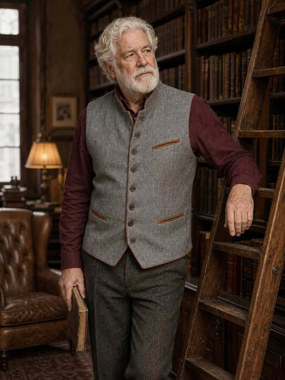 Le Gilet Fern en Anthracite